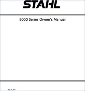 stahl 8000 series 2011 operators manual, stahl manual, stahl 8000