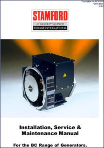 stamford bc range service manual, stamford service manual, stamford bc