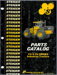 steiger ca, cu 1984 parts catalog, steiger parts catalog, steiger ca,