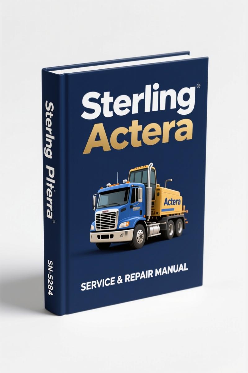 sterling acterra 2008 service manual, sterling service manual, sterling acterra