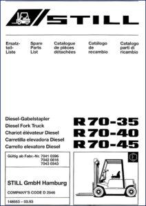 still r70, still manual