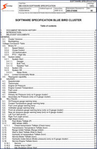 stoneridge blue bird cluster 2006 technical manual, stoneridge manual, stoneridge blue