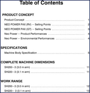 hitachi sumitomo sh200, hitachi sumitomo manual, hitachi sumitomo sumitomo