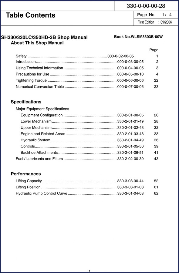 hitachi sumitomo sh330 sh330lc 350hd, hitachi sumitomo manual, hitachi sumitomo sumitomo