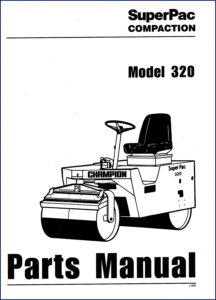 superpac 320 1999 parts catalog, superpac parts catalog, superpac 320