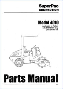 superpac 4010 parts catalog, superpac parts catalog, superpac 4010
