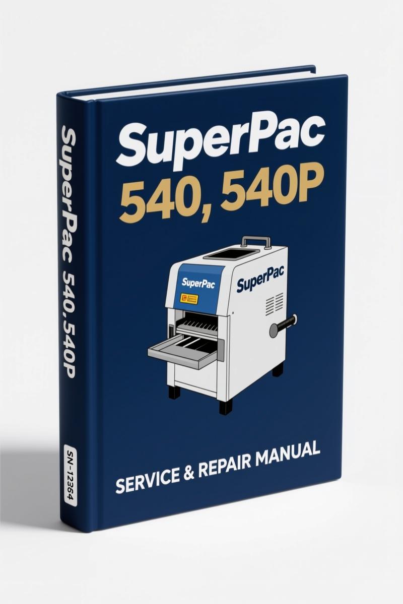 superpac 540, 540p 2000 parts catalog, superpac parts catalog, superpac 540,