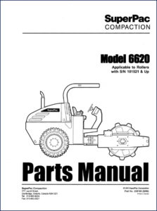 superpac 6620 1999 parts catalog, superpac parts catalog, superpac 6620