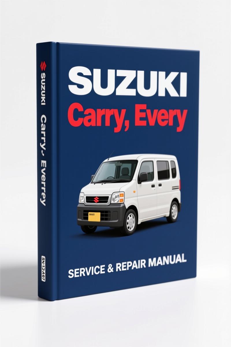 suzuki carry every 2008 service manual, suzuki service manual, suzuki carry