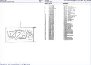 suzuki gsx600f 2005 parts catalog, suzuki parts catalog, suzuki gsx600f