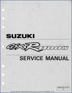 suzuki gsxr1100w 1992 service manual, suzuki service manual, suzuki gsxr1100w