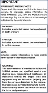suzuki sf310, sf413 2000 service manual, suzuki service manual, suzuki sf310,