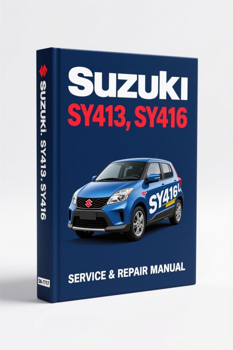 suzuki sy413, sy416 service manual, suzuki service manual, suzuki sy413,