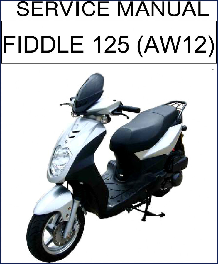 sym fiddle 125 service manual, sym service manual, sym fiddle