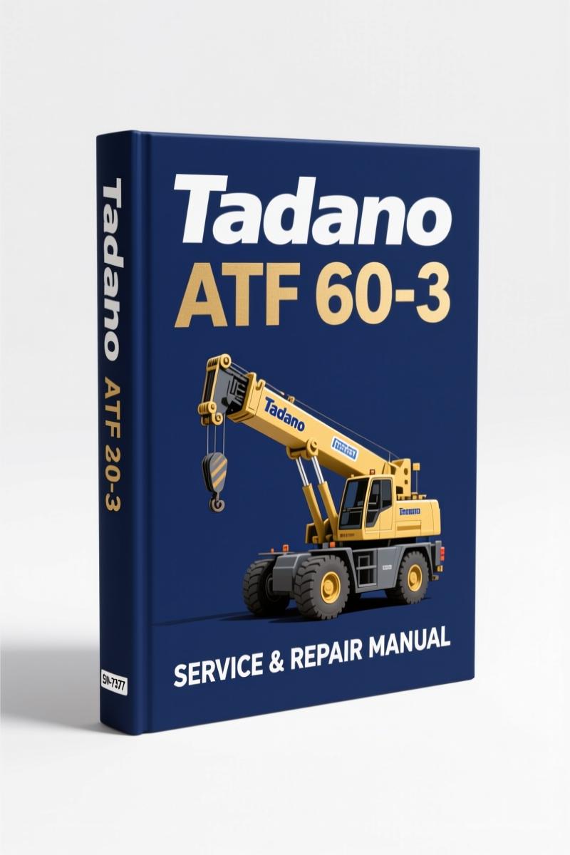 tadano atf 60, tadano manual, tadano atf