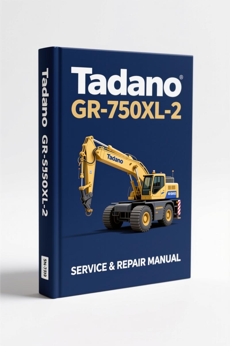 tadano gr, tadano manual