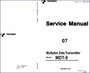 tadano mdt, tadano manual
