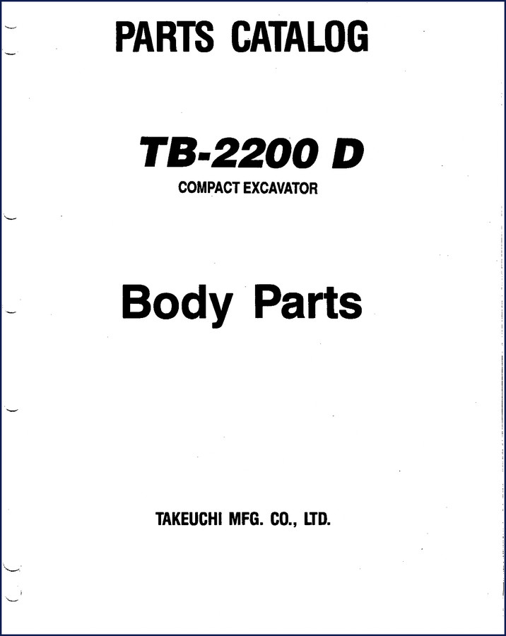 takeuchi tb, takeuchi manual