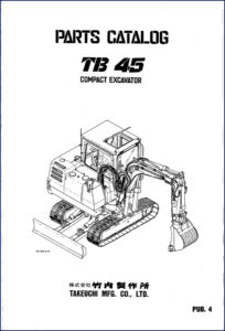 takeuchi tb 45 parts catalog, takeuchi parts catalog, takeuchi tb