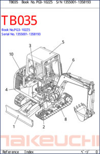 takeuchi tb035 parts catalog, takeuchi parts catalog, takeuchi tb035