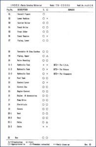 takeuchi tb2200d parts catalog, takeuchi parts catalog, takeuchi tb2200d