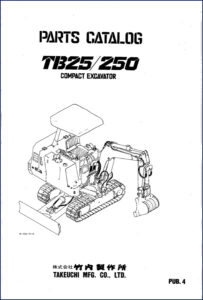 takeuchi tb25, 250 parts catalog, takeuchi parts catalog, takeuchi tb25,