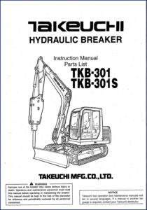 takeuchi tkb, takeuchi manual