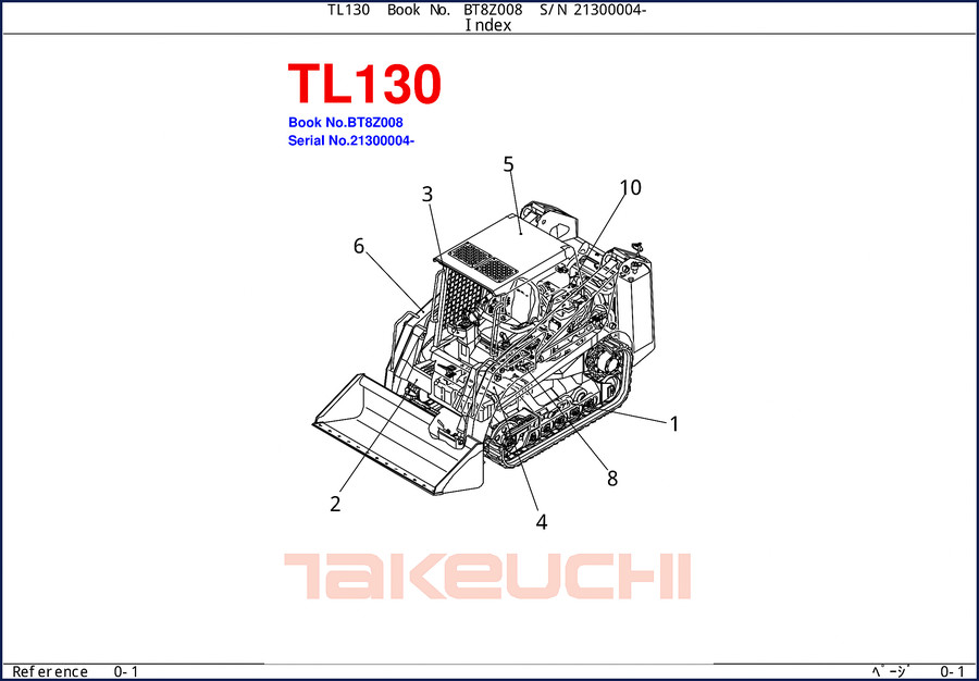 takeuchi tl130 parts catalog, takeuchi parts catalog, takeuchi tl130