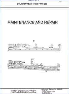 tamrock tf 500 tfx 500 2005 repair manual, tamrock repair manual, tamrock tf