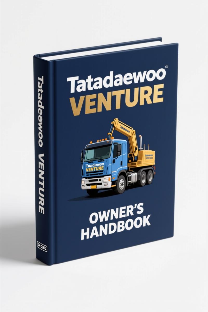 Tatadaewoo VENTURE 2010 Operators Manual cover – factory OEM document