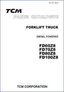tcm fd60z8 fd70z8 fd80z8 fd100z8 parts catalog, tcm parts catalog, tcm fd60z8