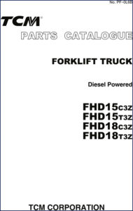 tcm fhd15c3z, fhd15t3z, fhd18c3z, fhd18t3z parts catalog, tcm parts catalog, tcm fhd15c3z,