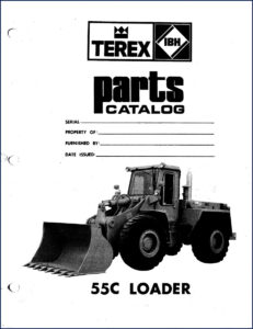 terex 55c parts catalog, terex parts catalog, terex 55c