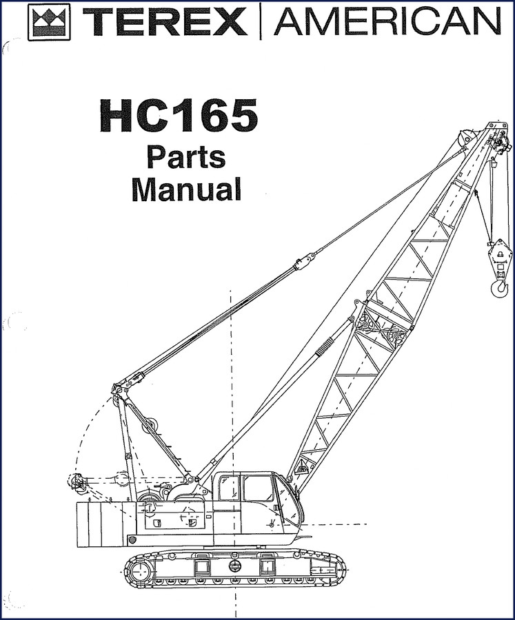 terex american hc165 parts catalog, terex american parts catalog, terex american american