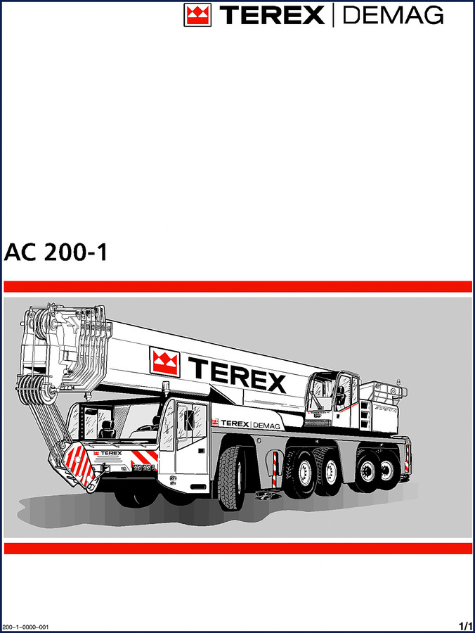 terex demag ac 200, terex demag manual, terex demag demag