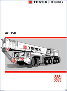 terex demag ac 350 technical manual, terex demag manual, terex demag demag