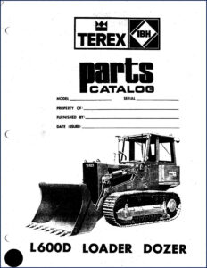 terex l600d parts catalog, terex parts catalog, terex l600d