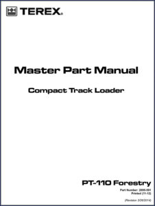 terex pt, terex manual