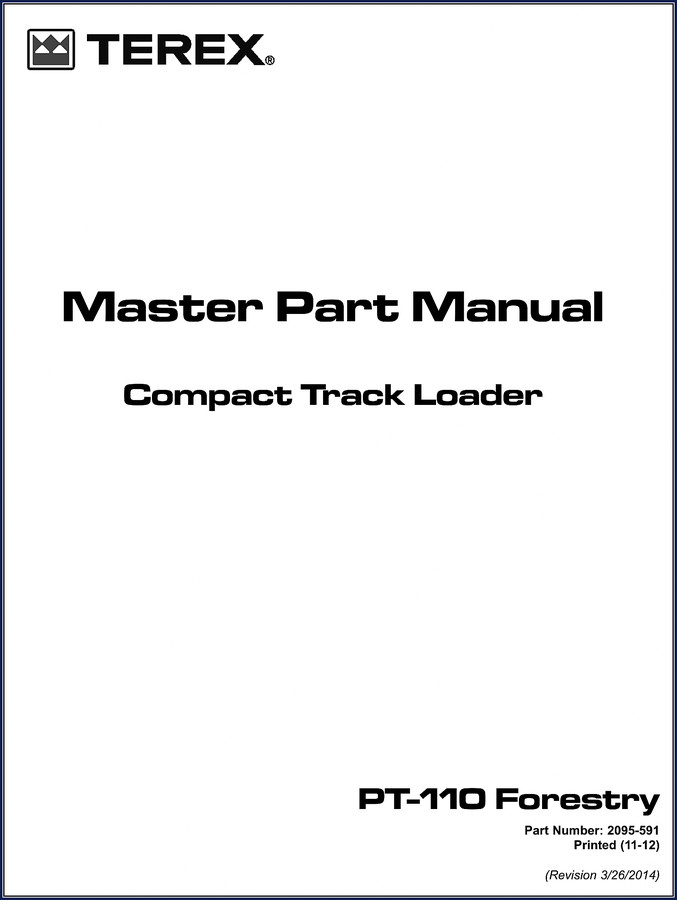 terex pt, terex manual