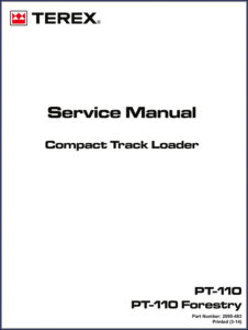 terex pt, terex manual