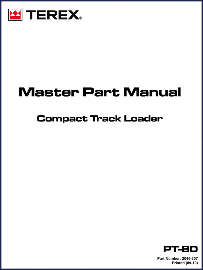 terex pt, terex manual