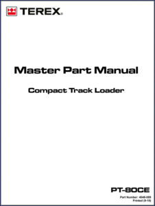 terex pt, terex manual