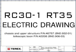 terex rc30, terex manual