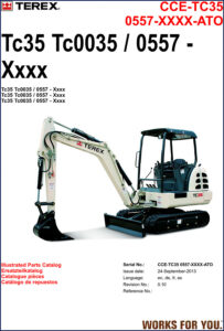 terex tc35 2013 parts catalog, terex parts catalog, terex tc35