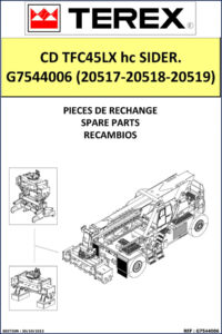 terex tfc45lx 2013 parts catalog, terex parts catalog, terex tfc45lx