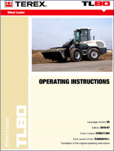 terex tl80 2010 parts catalog, terex parts catalog, terex tl80