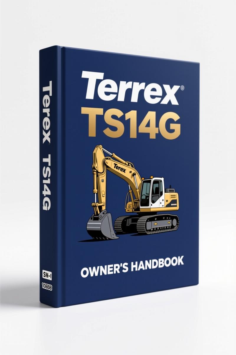 terex ts14g 1994 service manual, terex service manual, terex ts14g