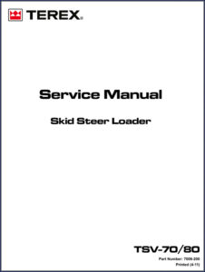 terex tsv, terex manual