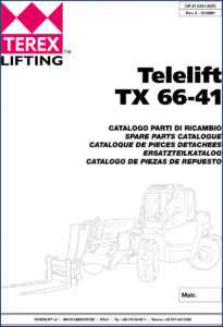 terex tx 66, terex manual, terex tx