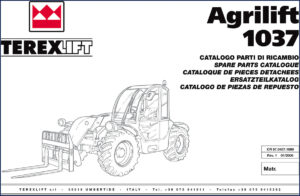terexlift 1037 2006 parts catalog, terexlift parts catalog, terexlift 1037